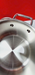 Bộ nồi inox liền khối Trimax XR EDA-1023 size 20,24cm, chảo 26cm