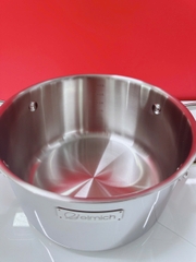 Nồi inox liền khối Elmich Trimax Napoli EL2538IN18 size 18cm ,20cm,24cm