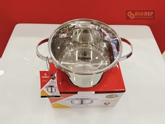 Nồi Inox 304 Cao Cấp 5 Đáy Kalpen Lermat Sz 24cm
