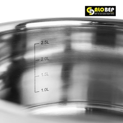 Nồi Inox Liền Khối Elmich Trimax Xr El-3843 Size 16, 20, 24cm