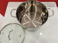 Nồi Luộc Gà Inox 304 Cao Cấp 5 Đáy Kalpen Size 28cm