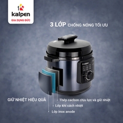 Nồi áp suất điện 6L Kalpen P4