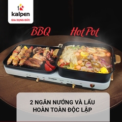 Bếp Lẩu Nướng Đa Năng Kalpen PP99- Công suất 2200W