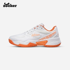 Giày Pickleball Zocker Aspire Speed - Trắng/Cam
