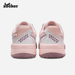 Giày Pickleball Zocker Aspire Speed - Trắng/Hồng/Tím