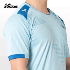 Áo Thi Đấu Pickleball Zocker F01 Nam - Màu Xanh