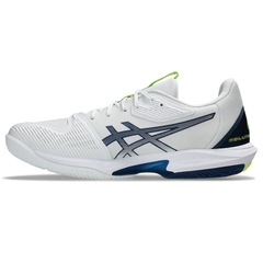 Giày Pickleball/Tennis Nam Asics SOLUTION SPEED FF 3 - WHITE/MAKO BLUE 1041A438-102