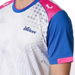 Áo Thi Đấu Pickleball Zocker JAC02 Nữ - Màu Trắng