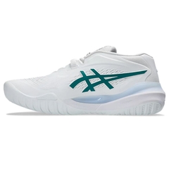 Giày Pickleball/Tennis Nam Asics Gel-Resolution X - White/Pitch Green 1041A481-102