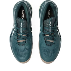 Giày Pickleball/Tennis Nam Asics Gel-Resolution X - Saxon Green/Birch 1041A481-300