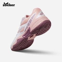 Giày Pickleball Zocker Aspire Speed - Trắng/Hồng/Tím