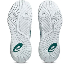 Giày Pickleball/Tennis Nam Asics Gel-Resolution X - White/Pitch Green 1041A481-102