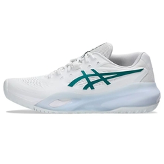 Giày Pickleball/Tennis Nam Asics Gel-Resolution X - White/Pitch Green 1041A481-102