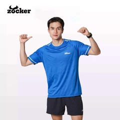 Áo Thi Đấu Pickleball Zocker JAC01 Nam - Màu Xanh Navy