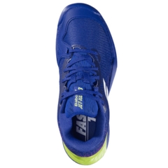 Giày Pickleball Babolat Jet Mach 3 Junior All Court Boy - Xanh dương | Xanh lá