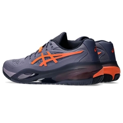 Giày Pickleball/Tennis Nam Asics Gel-Resolution X - Greyish Purple/Nova Orange 1041A481-500