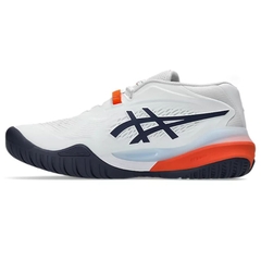 Giày Pickleball/Tennis Nam Asics Gel-Resolution X - White/Indigo Fog 1041A481-110