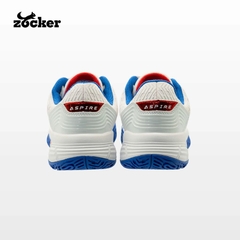 Giày Pickleball Nam/Nữ Zocker Aspire - Trắng/Xanh