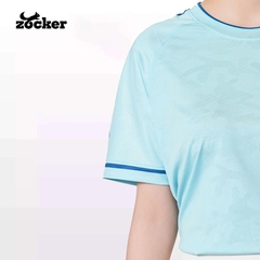 Áo Thi Đấu Pickleball Zocker JAC01 Nữ - Xanh Thiên Thanh