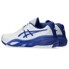 Giày Pickleball/Tennis Nam Asics Gel-Resolution X - White/Dark Cobalt 1041A481-101