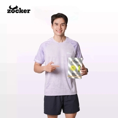 Áo Thi Đấu Pickleball Zocker JAC01 Nam - Màu Tím