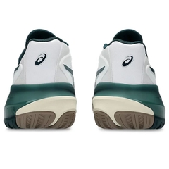 Giày Pickleball/Tennis Nam Asics Gel-Resolution X - White/Saxon Green 1041A481-111