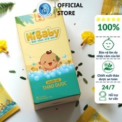 Bột tắm thảo dược trẻ em HiBaby 100% thiên nhiên