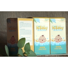 Bột tắm thảo dược trẻ em HiBaby 100% thiên nhiên