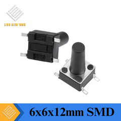 Nút Nhấn 6x6x12mm 4 Chân SMD