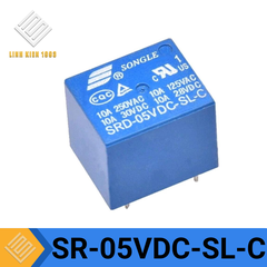 SRD-5VDC-SL-C Relay songle 5V10A 5 chân rơ le 5vdc 10a