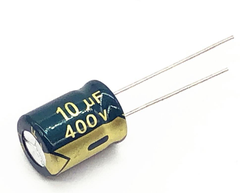 Tụ hóa 10uf 400v (10x20mm)