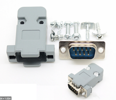 Đầu DB9 RS232 LOẠI ĐỰC ,CÓ VỎ