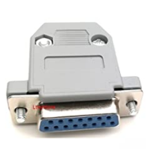 Đầu db15 loại ĐỰC có vỏ ( 2 hàng chân )