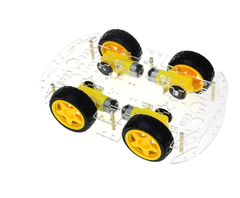 Khung Xe 4 Bánh 4 Động Cơ Kèm Đế Pin