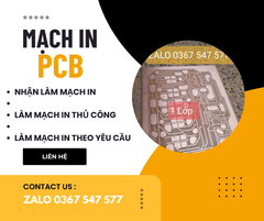 Làm mạch in thủ công TP HCM