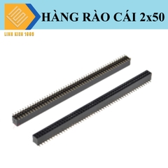 Hàng rào cái đôi 1.27mm 50 chân 2 hàng SMD
