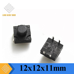 Nút Nhấn 12x12x11mm 4 Chân Chống Nước
