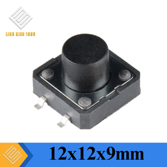 Nút Nhấn 12x12x9mm 4 Chân Chống Nước