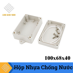Hộp Nhựa Chống Nước 100x68x40 Có Tai