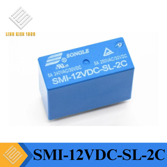 SMI-12VDC-SL-2C Relay 12VDC 5A DPDT 8 Chân