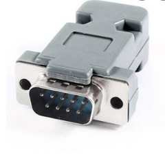 Đầu DB9 RS232 LOẠI ĐỰC ,CÓ VỎ