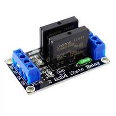 Mạch 2 Relay SSR G3MB-202P 5V Kích Mức Cao