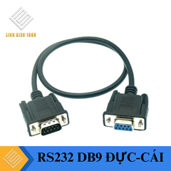 Cáp Nối RS232 DB9 Đực-Cái ( loại tốt 3 mét )