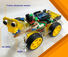 Xe robot né vật cản thông minh Arduino UNO R3