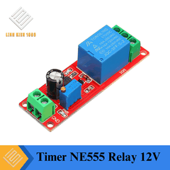 Mạch Timer NE555 Relay 12V