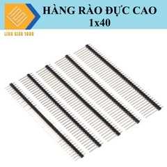 Hàng rào đực đơn 2.54mm 40 chân 1 hàng Cao 15mm