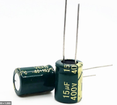Tụ hóa 15uf 400v (13x25mm)