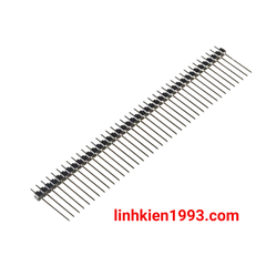 Hàng rào đực đơn 2.54mm 40 chân 1 hàng cao 28mm