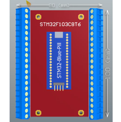 Đế ra chân stm32f103c8t6 domnino 5.00mm