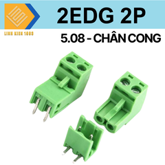 Terminal 2P - 2EDG 5.08mm ( Chân Cong )
